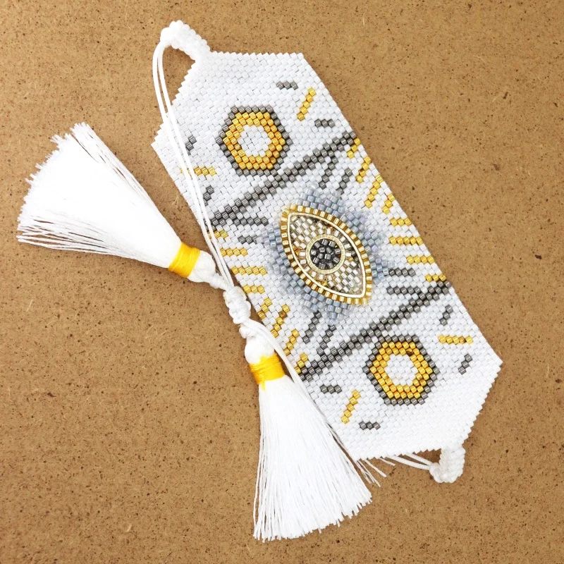 ZHONGVI MIYUKI Bracelet Women Evil Eye Pulseras Mujer Moda 2020 Bohemia Jewelry Turkish Evil Eye Bracelets Handmade Armband Gift