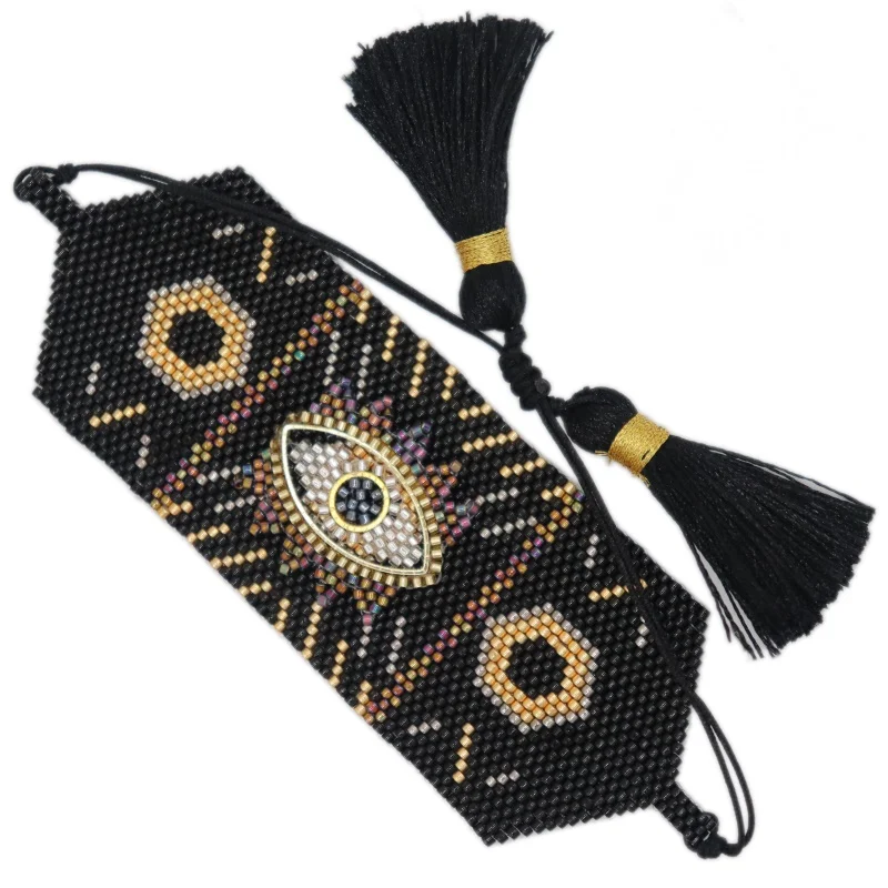 ZHONGVI MIYUKI Bracelet Women Evil Eye Pulseras Mujer Moda 2020 Bohemia Jewelry Turkish Evil Eye Bracelets Handmade Armband Gift