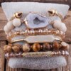 Boho Natural Stone Bracelet Set
