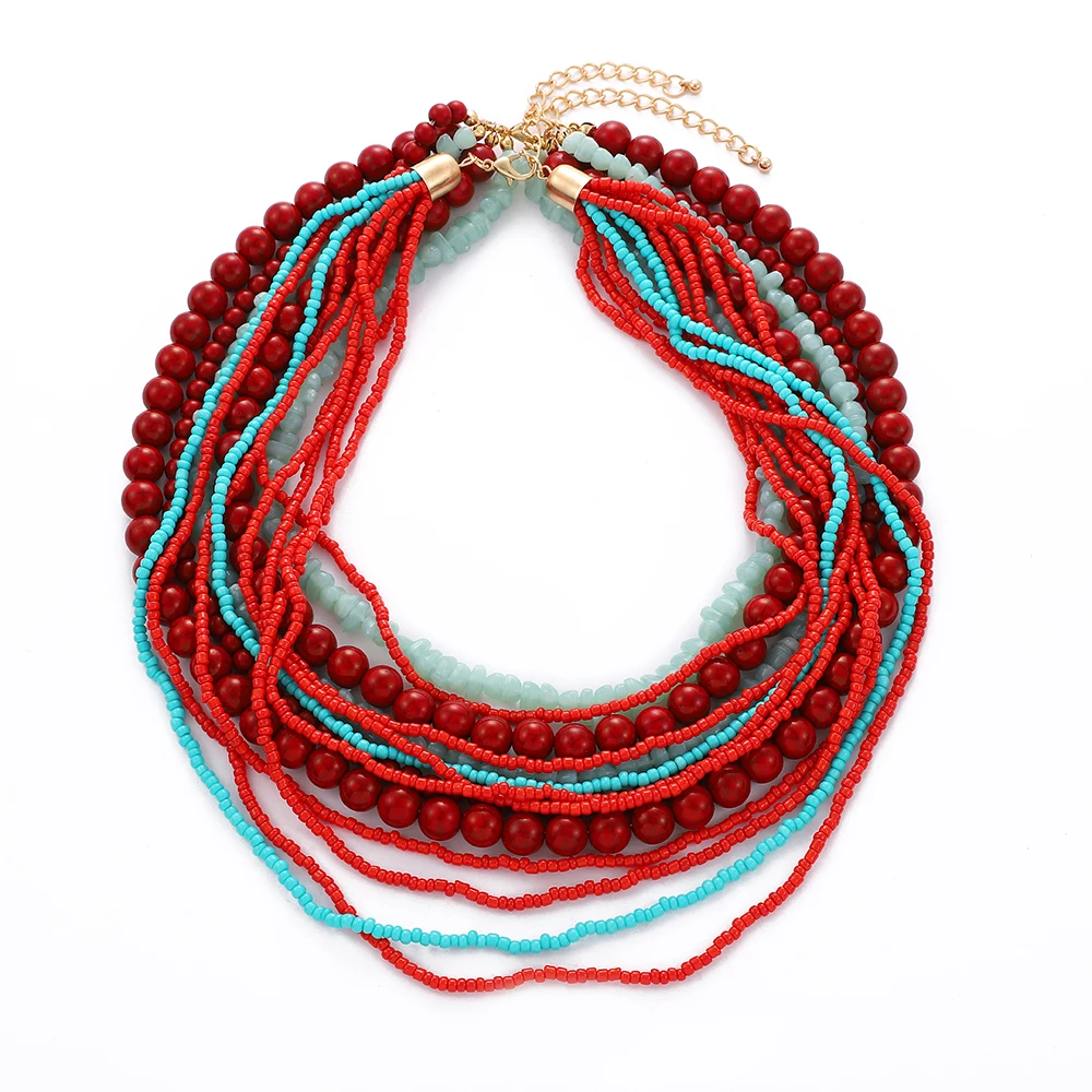 Women's Premium Bohemian Necklace 2025 Jewelry Trend Diversified Single/Multi Layer Chain Charm Atmospheric Fashion Accessory