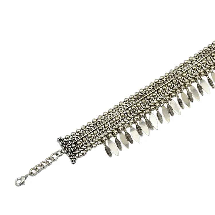 HYSECMAO Vintage Boho Coin Necklace for Women African Statement TibetanTassel Necklaces & Pendants Bohemian Maxi Jewelry Women