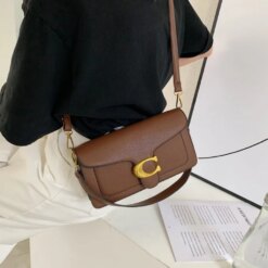 Dual-Strap Mini Underarm Crossbody Bag