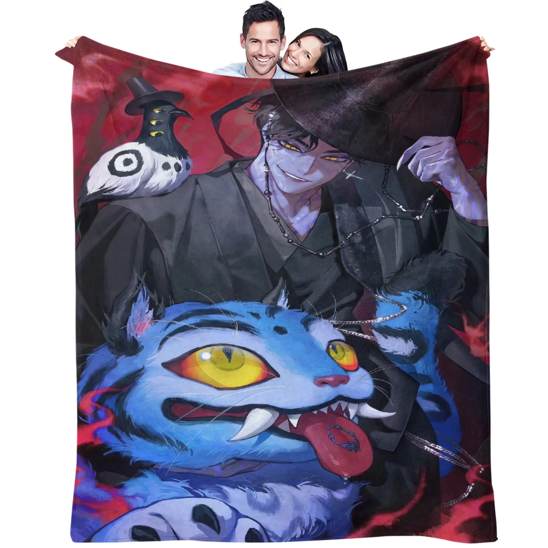K-Pop Demon Hunters Blanket Hot Anime Flannel Blanket Fan Gift Suitable for Home Leisure Camping Travel Multifunctional Blanket