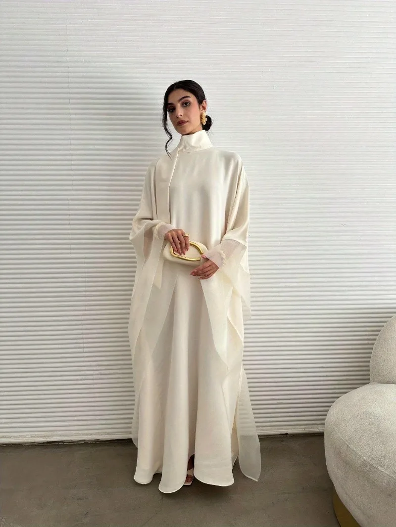 Middle Eastern Abaya Women Elegant Abayas Full Sleeve Loose Pageant Dress Evening Kaftans JilbabsIslamic Traditional Clothing Middle Eastern Abaya Women Elegant Abayas Full Sleeve Loose Pageant Dress Evening Kaftans JilbabsIslamic Traditional Clothing