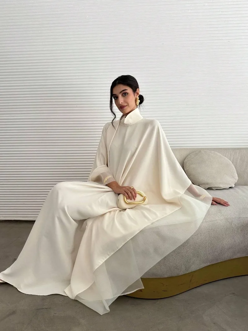 Middle Eastern Abaya Women Elegant Abayas Full Sleeve Loose Pageant Dress Evening Kaftans JilbabsIslamic Traditional Clothing Middle Eastern Abaya Women Elegant Abayas Full Sleeve Loose Pageant Dress Evening Kaftans JilbabsIslamic Traditional Clothing