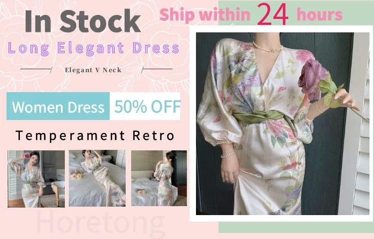 Horetong Elegant Maxi Dresses For Women White Off Shoulder Puff Long Sleeve Elastic High Waist Party Gown Ruffle Holiday Dress