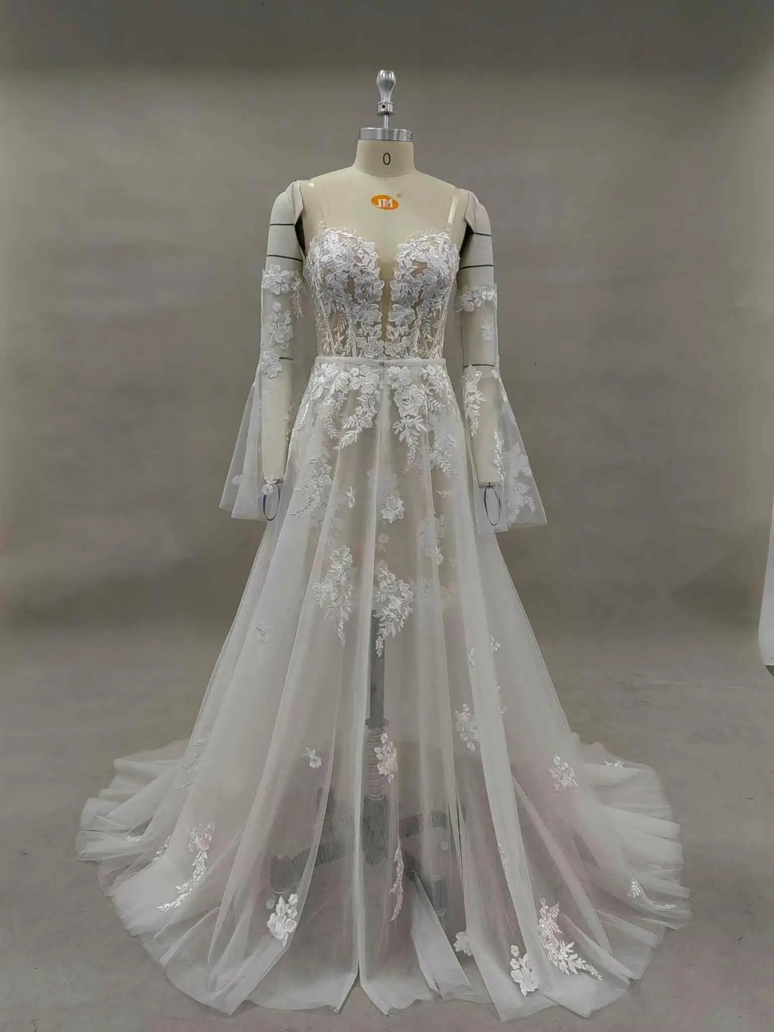 Short Wedding Dress Summer Wedding Gown for Women 2 Pcs Bridal Dress with Detachable Train Off Shoulder Bridal Gown Short Wedding Dress Summer Wedding Gown for Women 2 Pcs Bridal Dress with Detachable Train Off Shoulder Bridal Gown