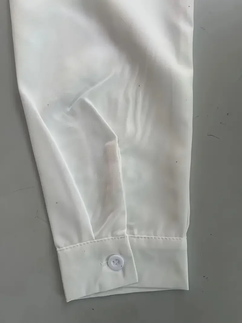 Women's Floral Print Long Sleeve Casual Shirt With Pockets, Polyester Button- Collar Shirt Suitable For All Seasons