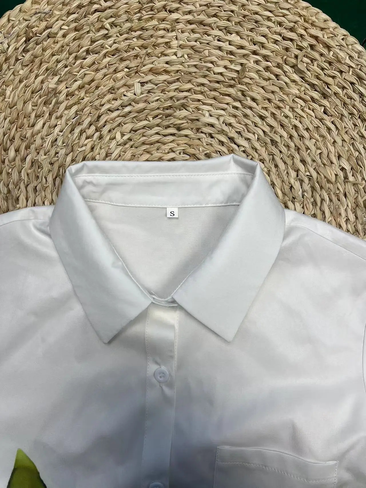 Women's Floral Print Long Sleeve Casual Shirt With Pockets, Polyester Button- Collar Shirt Suitable For All Seasons