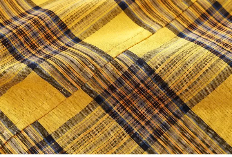 Plaid Medium Long Blouses Casual  Style Loose Shirts Female Summer Beach Sunscreen Blouses Fashion Korean Style Female Blouses