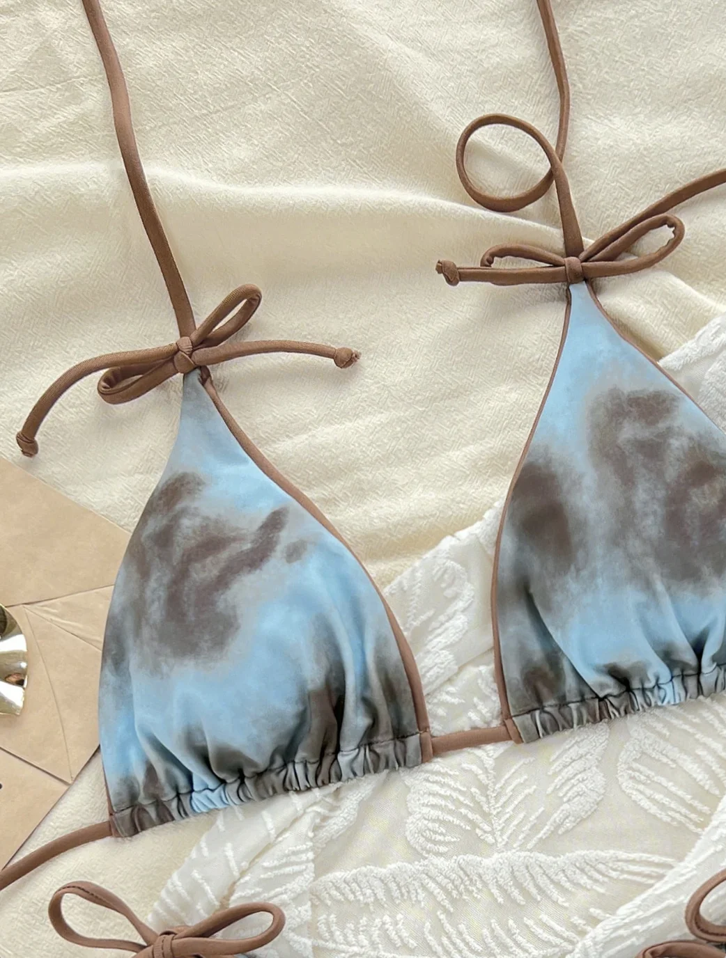 Women's Two-Piece Tropical Bikini Set, Sexy Bohemian Style Swimsuit Women's Two-Piece Tropical Bikini Set, Sexy Bohemian Style Swimsuit